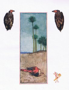 Feroza, illustratie uit The Garden of Kama (en andere liederen uit India), 1920 door John Byam Liston Shaw