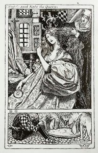 "Hist" - zei Kate de koningin door John Byam Liston Shaw