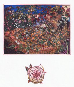 Lied van Gulbaz, illustratie uit De Tuin van Kama (en andere liederen uit India), 1920
