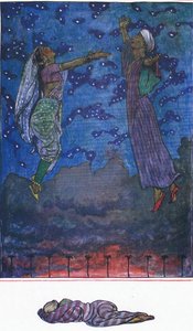 Drie liederen van Zahir-u-Din, illustratie uit The Garden of Kama (en andere liederen uit India), 1920