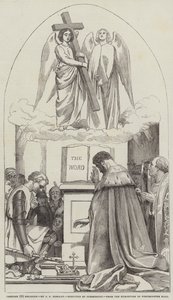 Cartoon, Religie door John Callcott Horsley