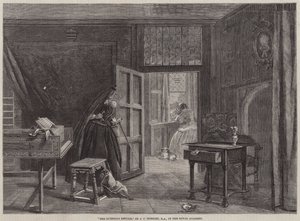De Terugkeer van de Gouvernante door John Callcott Horsley