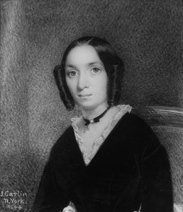 Portret van een Dame door John Carlin
