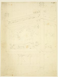 Monument voor William Canynges in St. Mary Redcliffe door John Carter
