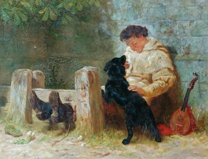 Zijn Enige Vriend door John Charles Dollman