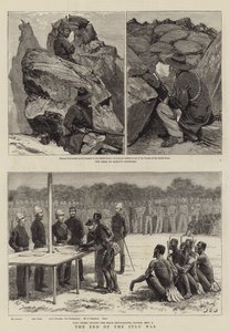 Het Einde van de Zoeloe Oorlog door John Charles Dollman