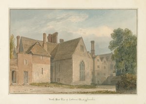 Buckinghamshire - Latimers Hall door John Chessell Buckler