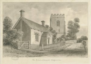 Draycott in the Moors - School door John Chessell Buckler