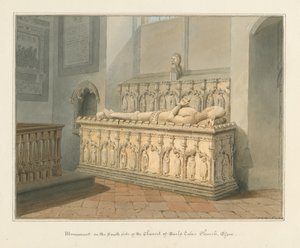 Essex - Earls Colne Kerk - Monument