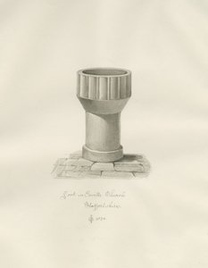 Doopvont in Enville Kerk