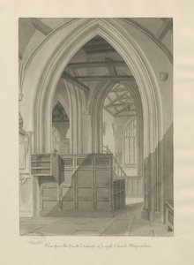 Interieur van Leigh Kerk