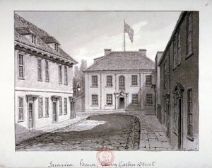 Jamaica House, Cherry Garden Street, Bermondsey, Londen, 1826 door John Chessell Buckler
