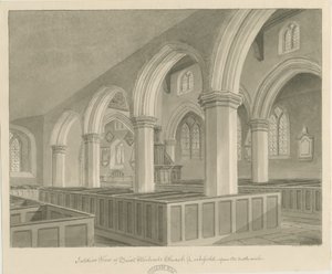 Lichfield - Interieur van de St. Michael