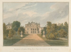 Oxfordshire - Middleton Stoney House door John Chessell Buckler