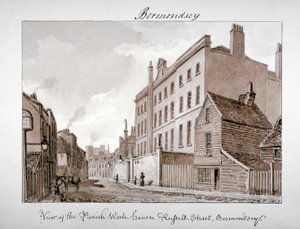 Parochie Werkhuis, Tannerstraat, Bermondsey, Londen