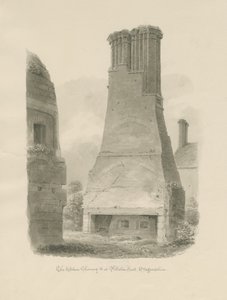 Pillaton Hal - Keukenschouw door John Chessell Buckler