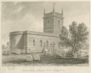 Rocester Kerk door John Chessell Buckler
