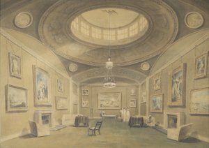 Schets van Sir John Leicesters galerij van schilderijen door Britse kunstenaars, Hill Street, Berkley Square, 1806