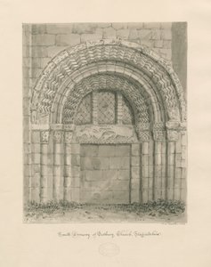 Tutbury Priory Kerk - Zuidportaal