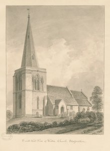 Weston-on-Trent Kerk door John Chessell Buckler