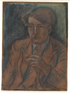 Voorstudie voor portret van de schilder en graficus Søren Hjorth Nielsen door John Christensen