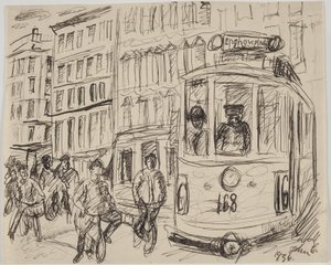 Lijn 16 (tram) rijdt om de hoek