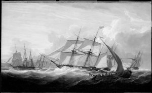 Het schip HMS 