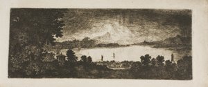 Stirling vanaf Kinnsill door John Clerk of Eldin
