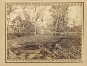 Crum Creek. Delaware Co Pa door John Coates Browne