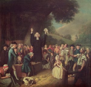 George Whitefield predikend