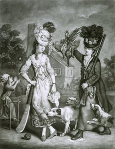 Miss Wicket en Miss Trigger, 1778