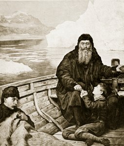 De laatste reis van Henry Hudson, illustratie uit 