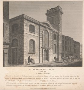 St. Clements Eastcheap door John Coney