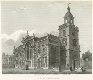 St. Mary, Whitechapel, Londen door John Coney