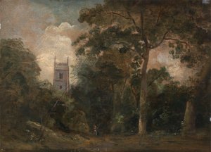 Een kerk in de bomen