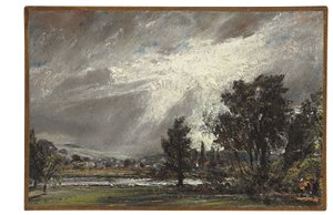 Een uitzicht op Salisbury door John Constable