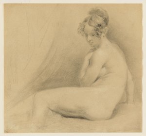 Academiestudie door John Constable