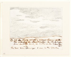 Wolkstudie (naar Alexander Cozens