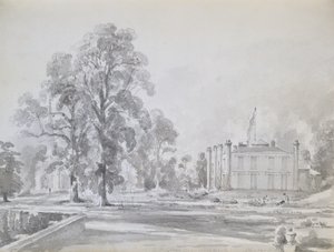 Coleorton Hall, Leicestershire, huis van Sir George Beaumont door John Constable