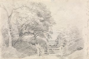 Coombe Wood door John Constable