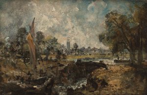Dedham Lock door John Constable