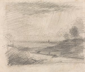 Dedham Vale vanuit Langham door John Constable