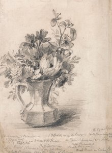 Bloemen in een kruik
