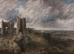 Hadleigh Kasteel, De Monding van de Theems--Ochtend na een Stormachtige Nacht door John Constable