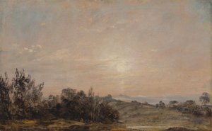 Hampstead Heath kijkend naar Harrow, 1821 tot 1822