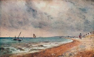 Hove Beach, met vissersboten, ca. 1824