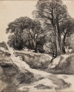 In Helmingham Park, Suffolk door John Constable