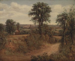 Pad bij Dedham, 1802 door John Constable