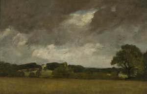 Malvern Hall vanuit het zuidwesten door John Constable
