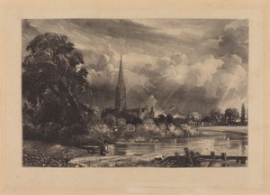 Kathedraal van Salisbury door John Constable